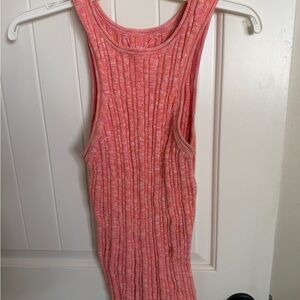 Anthropologie Ribbed Sleeveless Sweater L